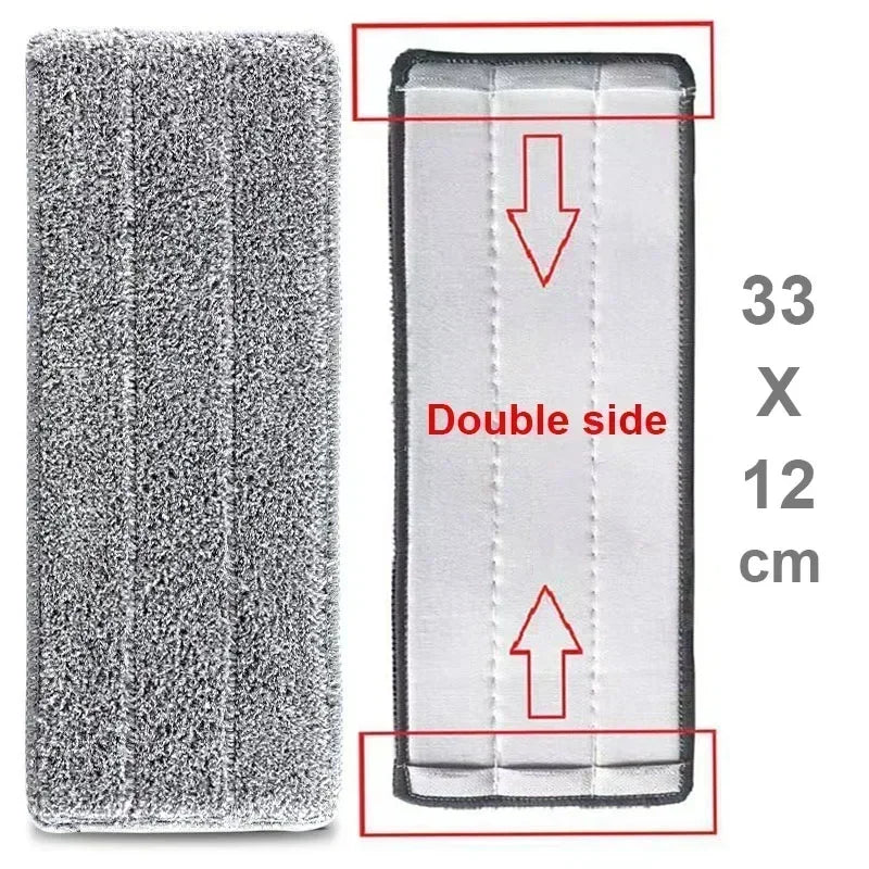 Microvezel Vervangende Mopdoek – Platte Mopkop voor Efficiënte Vloerreiniging in Huis en Keuken