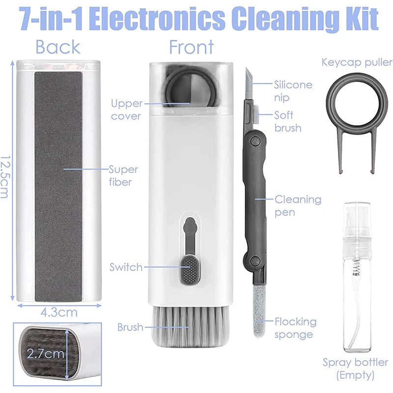 Cleaning kit for laptop keyboard and AirPods