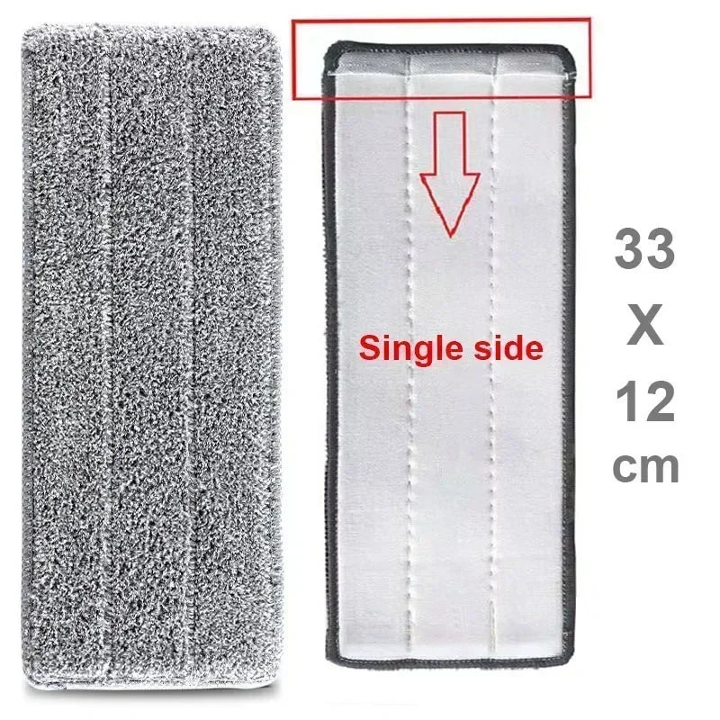Microvezel Vervangende Mopdoek – Platte Mopkop voor Efficiënte Vloerreiniging in Huis en Keuken