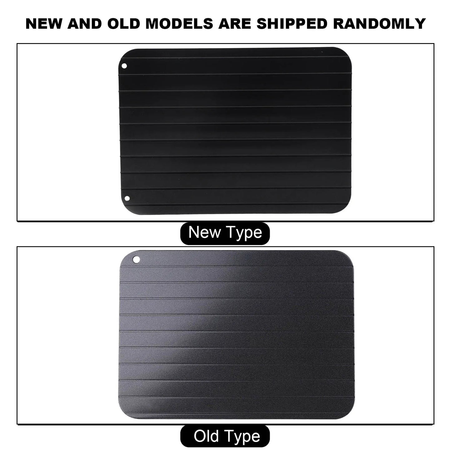 Snelle en Veilige Aluminium Ontdooischotel – Ideale Keukenhulp voor Vlees en Voedsel