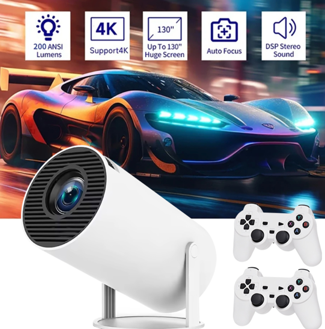 Cosy Retro Console Pro + Filmbeamer – Speel, Stream & Geniet!