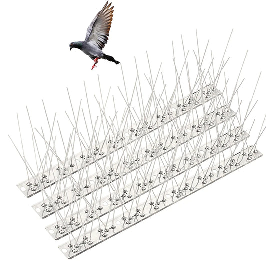 Vogelspikes Roestvrij Staal 33 cm voor balkon en dak